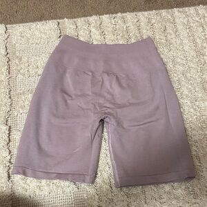 Alphalete Women's Lavender Bike Shorts